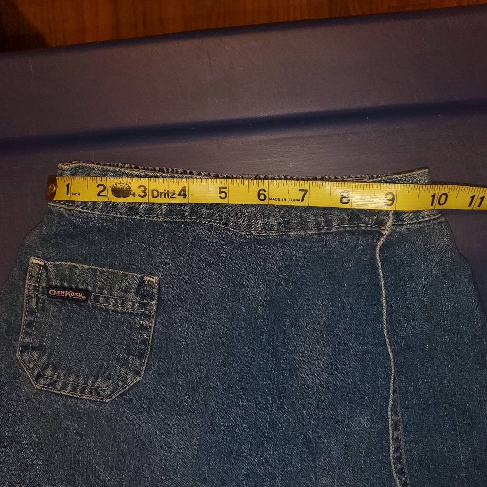 5 for $25 | Vintage OshKosh Medium Wash Denim Skort - Picture 13 of 15